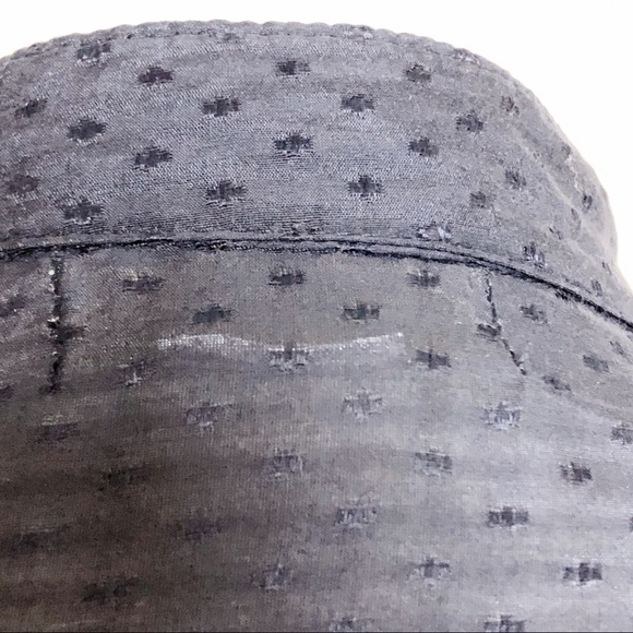 ANTHRO MOON COLLECTION Navy Silk Ruffle Blouse Sm - Picture 12 of 15